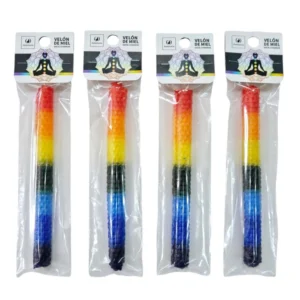 Vela de miel 7 chakras