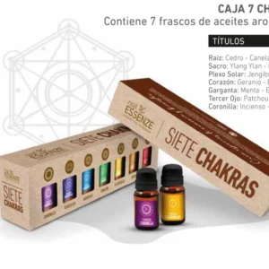 Blend esencias set 7 chakras