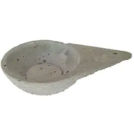 Sahumador cemento triangular