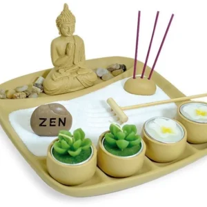 Jardin zen simil madera