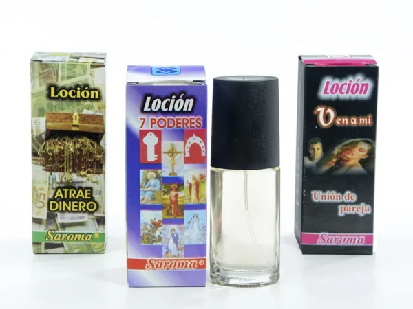 Locion con vap de vidrio