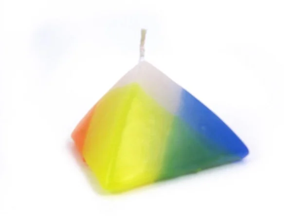 Vela piramide 7 colores