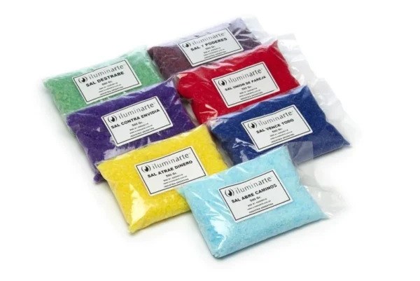 Sal esotéricas  aromáticas 500 gramos