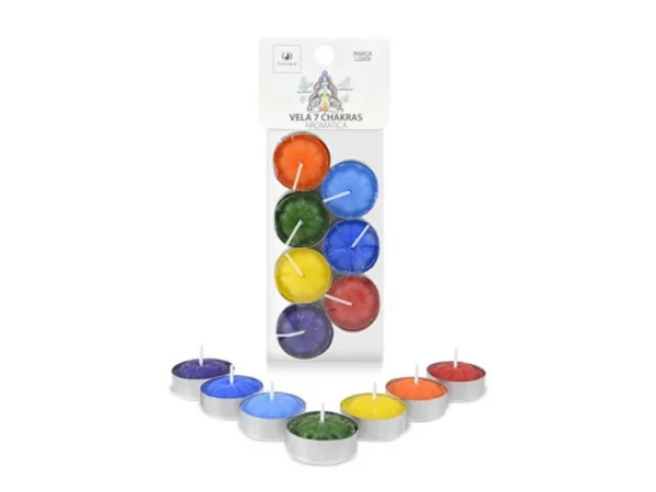 Vela noche 7 chakras aromatica