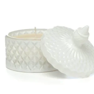 Vela caramelera blanca