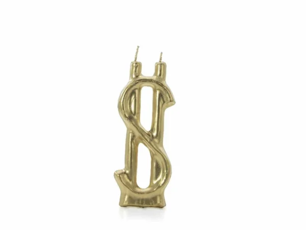 Vela signo dorado