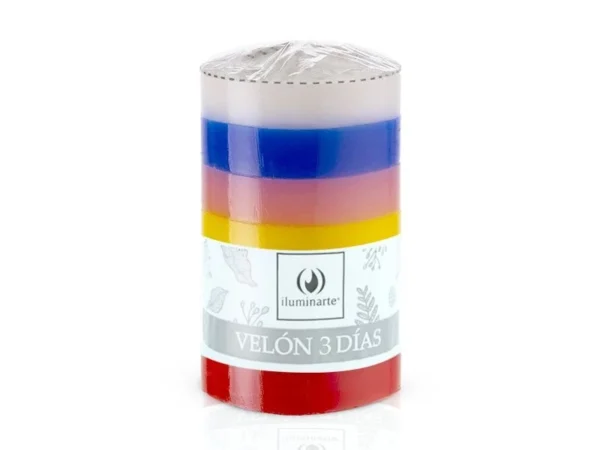 Velon 3 dias 7 colores iluminarte