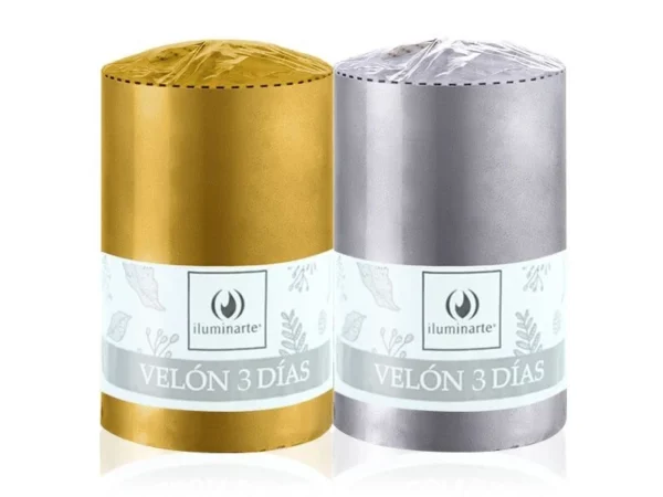 Velon 3 dias iluminarte oro/plata
