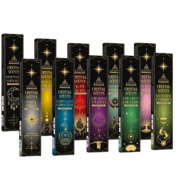 Sahumerio crystal aromanza (viene con piedrita)