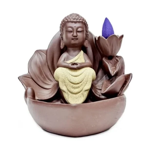 Porta cono niño buda 13 cm