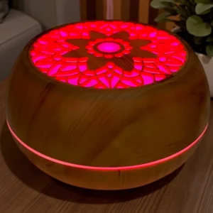 Humi con flor led s/ filtro c/ control