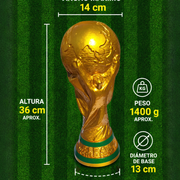 Copa de Mundial con caja