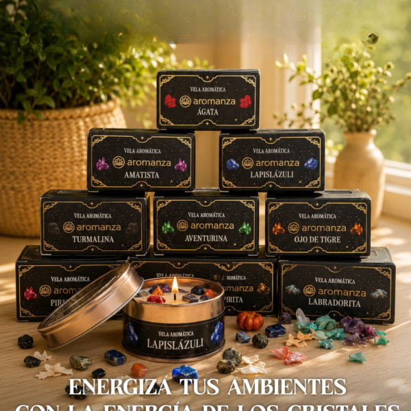 Velas Orgánicas Aromáticas