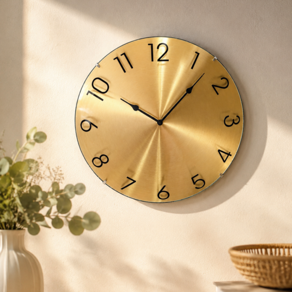 Reloj Vidrio Redondo