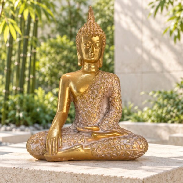 Buda oro meditando 24, 5 cm (791n)